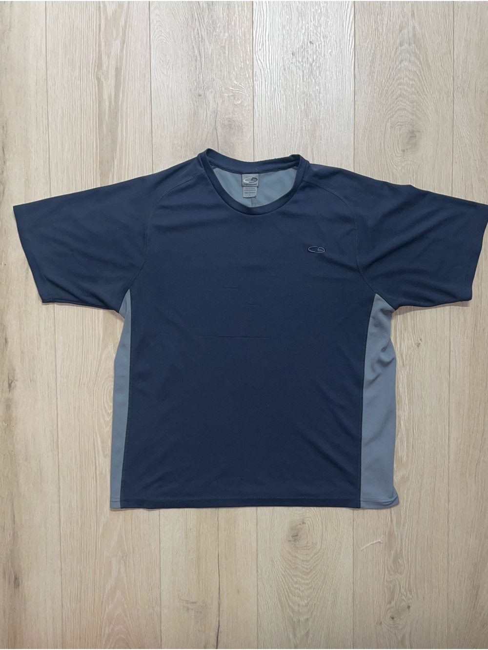 C9 by Champion Men's Navy & Gray Performance T-Shirt Size L